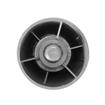 Picture of 6" H Gray Epoxy Die Cast Equipment Leg With 1/2-13 x 3/4" L Protruding Stud And Adjustable Hex Toe
