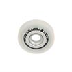 Picture of 1" OD Nylon/Steel Flat Ball Bearing Roller