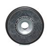 Picture of 1-5/16" OD Rubber Tired Steel Concave Ball Bearing Roller