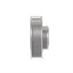 Picture of 7/8" OD Stainless Steel Flat Ball Bearing Roller with #10-32 Tapped Hole