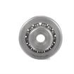 Picture of 7/8" OD Stainless Steel Flat Ball Bearing Roller with #10-32 Tapped Hole
