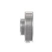 Picture of 7/8" OD Stainless Steel Flat Ball Bearing Roller with #10-32 Tapped Hole