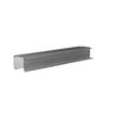 Picture of 120" L Extruded Aluminum Sliding Door Track