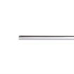 Picture of 72" L x 0.375" W x 0.375" H Stainless Steel Glass Capping