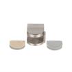 Picture of Stainless Steel Right-Hand Bottom Glass Clamp with Gaskets for 3/8" Glass