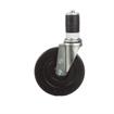Picture of Standard Duty 1-1/2" Expanding Stem Caster With 5" Black Rubber Wheel