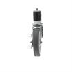 Picture of Standard Duty 1-5/8" Expanding Stem Caster With 5" Gray Rubber Wheel With Brake