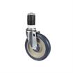 Picture of Standard Duty 1-5/8" Expanding Stem Caster With 5" Blue Polyurethane Wheel