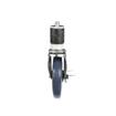 Picture of Standard Duty 1-5/8" Expanding Stem Caster With 5" Blue Polyurethane Wheel With Brake