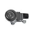Picture of Medium Duty 1" Expanding Stem Caster With 3-1/2" Black Rubber Wheel With Brake