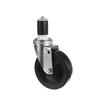 Picture of Medium Duty 1-5/8" Expanding Stem Caster With 3-1/2" Black Rubber Wheel