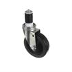 Picture of Medium Duty 1-5/8" Expanding Stem Caster With 3-1/2" Black Rubber Wheel