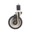 Picture of Medium Duty 1-5/8" Expanding Stem Caster With 5" Blue Polyurethane Wheel