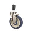 Picture of Medium Duty 1-5/8" Expanding Stem Caster With 5" Blue Polyurethane Wheel