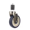Picture of Medium Duty 1-5/8" Expanding Stem Caster With 5" Blue Polyurethane Wheel