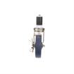 Picture of Medium Duty 1-5/8" Expanding Stem Caster With 5" Blue Polyurethane Wheel With Brake