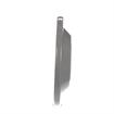 Picture of 7" OD x 7/8" H Gray Rubber Rolling Bumper With 1/2" OD Mounting Hole For Threaded Stem Casters