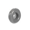 Picture of 3-1/4" OD x 15/16" H Round Bumper With 3/8" OD Mounting Hole For Tubular Handles