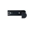 Picture of 3-1/2" L x 1" W x 7/8" H Black Rubber Corner Bumper With Square Ends