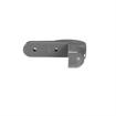 Picture of 4-3/8" L x 1-1/16" W x 1-1/4" H Gray PVC Corner Bumper With Rounded Ends And Corner