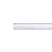 Picture of 120" L x 1" W x 7/8" H Gray PVC Snap-In Contempo Strip Bumper And Extruded Aluminum Base