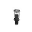 Picture of Medium Duty 2-3/8" x 3-5/8"  Plate Caster With 3" Black Polyolefin Wheel