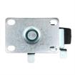 Picture of Medium Duty 2-3/8" x 3-5/8"  Plate Caster With 5" Black Rubber Wheel With Brake