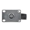 Picture of Medium Duty 2-3/8" x 3-5/8"  Plate Caster With 5" Black Rubber Wheel