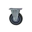 Picture of Medium Duty 2-3/8" x 3-5/8"  Rigid Plate Caster With 5" Gray Polyurethane Wheel