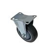 Picture of Medium Duty 2-3/8" x 3-5/8"  Rigid Plate Caster With 5" Gray Polyurethane Wheel