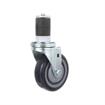 Picture of Medium Duty 1" Expanding Stem Caster With 5" Blue Polyurethane Wheel With Brake