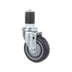 Picture of Medium Duty 1-1/2" Expanding Stem Caster With 5" Blue Polyurethane Wheel