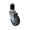 Picture of Medium Duty 1-5/8" Expanding Stem Caster With 4" Gray Polyurethane Wheel