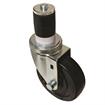 Picture of Medium Duty 1-5/8" Expanding Stem Caster With 5" Black Rubber Wheel