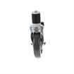 Picture of Medium Duty 1-5/8" Expanding Stem Caster With 5" Blue Polyurethane Wheel With Top Brake