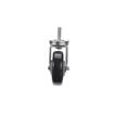 Picture of Medium Duty 1/2-13 x 1-1/2" Threaded Stem Caster With 4" Blue Polyurethane Wheel