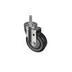 Picture of Medium Duty 1/2-13 x 1-1/2" Threaded Stem Caster With 4" Blue Polyurethane Wheel