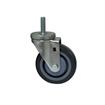 Picture of Medium Duty 1/2-13 x 1-1/2" Threaded Stem Caster With 4" Gray Polyurethane Wheel