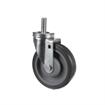 Picture of Medium Duty 5/8-11 x 1-1/2" Threaded Stem Caster With 5" Gray Polyurethane Wheel