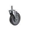 Picture of Medium Duty 5/8-11 x 1-1/2" Threaded Stem Caster With 5" Gray Polyurethane Wheel