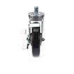 Picture of Medium Duty 5/8-11 x 1" Threaded Stem Caster With 5" Blue Polyurethane Wheel With Brake