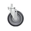 Picture of Medium Duty 5/8-11 x 1" Threaded Stem Caster With 5" Blue Polyurethane Wheel
