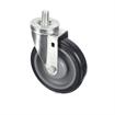 Picture of Medium Duty 5/8-11 x 1" Threaded Stem Caster With 5" Blue Polyurethane Wheel