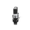 Picture of Caster Kit, Medium Duty 1-5/8" Expanding Stem Caster With 3" Black Polyolefin Wheel, 2 Brake And 2 Non-Brake In Retail Box