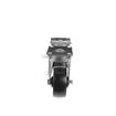Picture of Caster Kit, Medium Duty 2-3/8" x 3-5/8" Plate Caster With 3" Black Polyolefin Wheel, 2 Brake And 2 Non-Brake In Retail Box