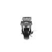 Picture of Caster Kit, Medium Duty 2-3/8" x 3-5/8" Plate Caster With 3" Black Polyolefin Wheel, 2 Brake And 2 Non-Brake In Retail Box