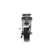 Picture of Caster Kit, Medium Duty 2-3/8" x 3-5/8" Plate Caster With 4" Black Polyolefin Wheel, 2 Brake And 2 Non-Brake In Retail Box