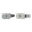 Picture of Caster Kit, Medium Duty 2-3/8" x 3-5/8" Plate Caster With 5" Gray Polyurethane Wheel, 2 Top Brake And 2 Non-Brake In Retail Box