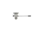 Picture of Encore Lever Handle Drain, 3-1/2" Sink Opening, 1-1/2" Outlet with crumb cup strainer and Brass Reducer