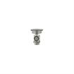 Picture of Encore Lever Handle Drain, 3-1/2" Sink Opening, 1-1/2" Outlet with crumb cup strainer and Brass Reducer